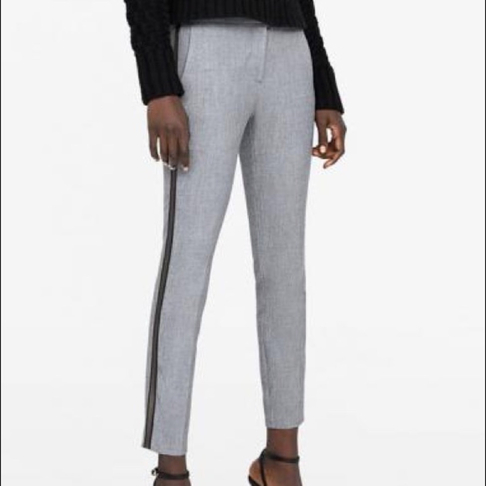 ZARA trouser pants with stripe on side